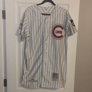 Mitchell & Ness Chicago Cubs Earnie Banks jersey.